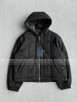 Louis Vuitton 2025 Fall/Winter Collection 🐻 Hooded Patterned Cropped Zip-Up Puffer Jacket for Women - Image 19