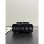 Chanel 2025 Fall/Winter CoCo Neige Ski Collection ❄️ Artisan Imported Silk Velvet Quilted Mini Backpack / Rucksack for Women - Image 19