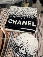 Chanel 2025 Fall/Winter CoCo Neige Ski Collection 🦙 Extra Warm Cashmere/Wool/Silk Blend Knit Beanie 🆚 Scarf - Image 20