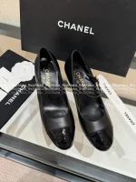 Chanel 2025 Fall/Winter Atelier Collection 🎱 Pearl Ball Heel Block Heel Pointed-Toe Pumps for Women - Elegant & Sophisticated - Image 40